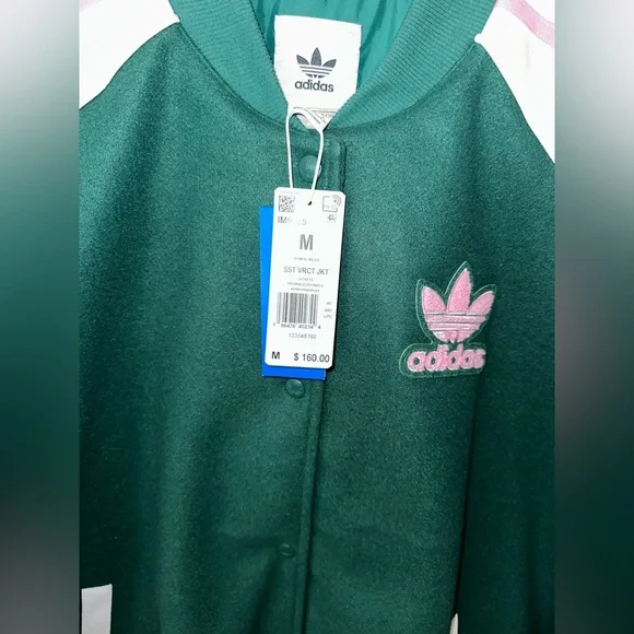 NWT Adidas Originals VRCT Jacket (Oversized) Sold Out Online - Picture 7 of 16